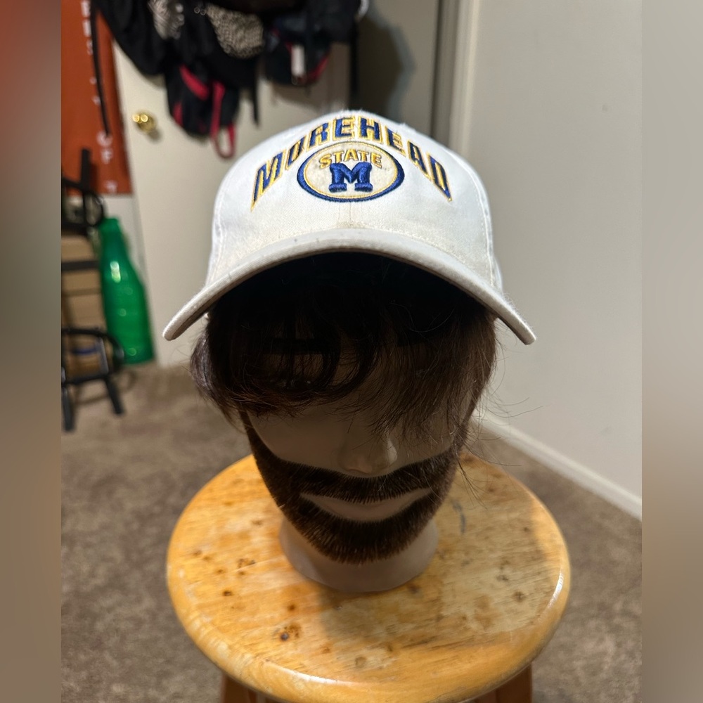 Vintage Morehead State University “Dirty White” Hat 90s